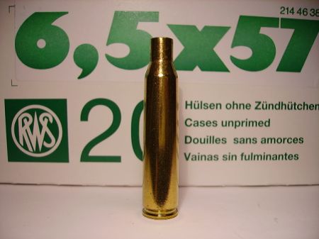 douilles vides RWS cal 6.5 x 57 RWS6557 douilles vides RWS cal 6.5 x 57 RWS6557