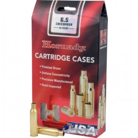 50 douilles vides HORNADY Cal. 6.5 Creedmore 50 douilles vides HORNADY Cal. 6.5 Creedmore