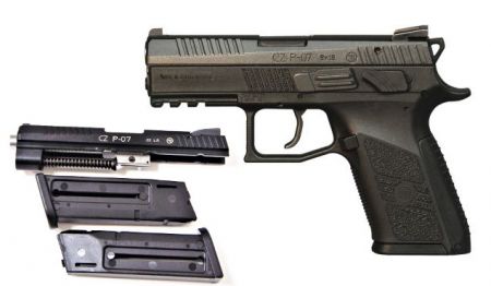 Pist. CZ P07 Cal. 9mm + Conversion 22LR Pist. CZ P07 Cal. 9mm + Conversion 22LR