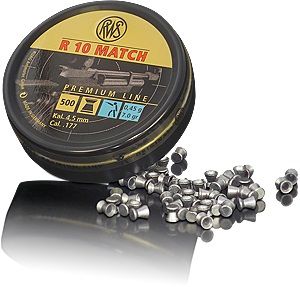 Boite 500 plombs 4.5 R10 MATCH 0.45 g 4.49 R105049