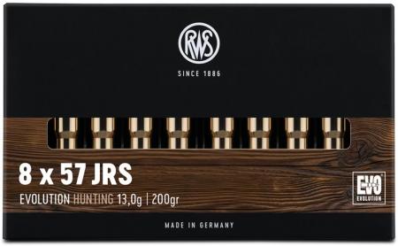 Boîte de 20 cartouches RWS 8x57 JRS 200 gr / 13 g Evolution