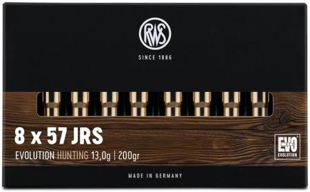 Boîte de 20 cartouches RWS 8x57 JRS 200 gr / 13 g Evolution