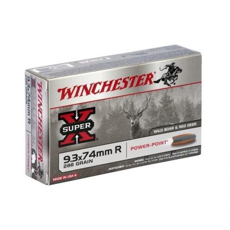  Boîte de 20 cartouches WINCHESTER SUPER X 9.3x74R 286 grs POWER POINT