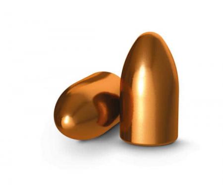 500 ogives 9 mm (.355) H&N 125 gr / 8,1 g cuivrées TMJ RN