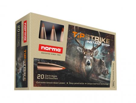 Boîte de 20 cartouches NORMA Tipstrike .300 Win Mag 170gr / 11g