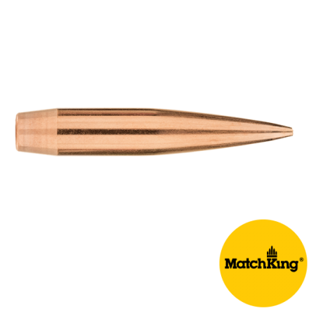 100 ogives Sierra Matchking calibre 6.5 mm (.264) 150 gr / 9,7 g Hollow Point Boat Tail