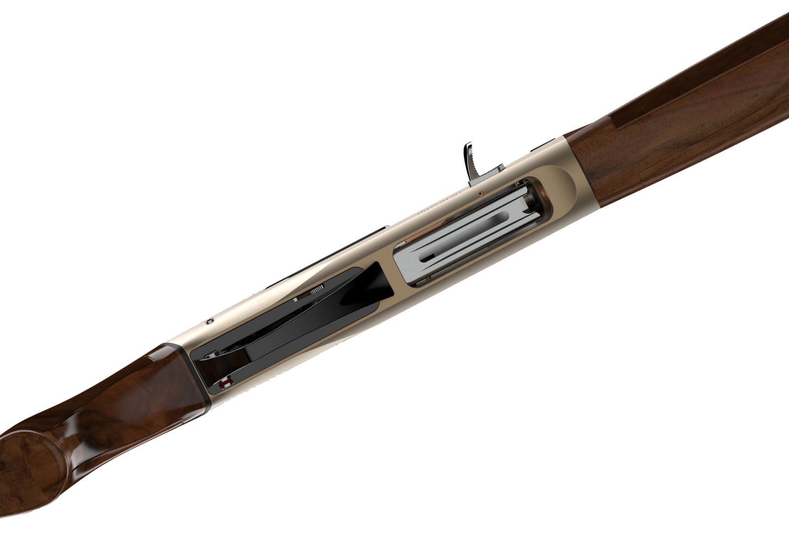 Fusil de chasse semi auto ASELKON Interams Bronze Pure Cal. 12/76