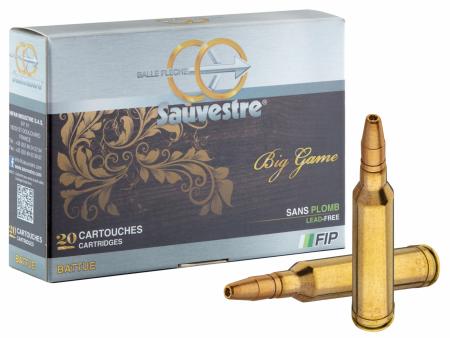 Boite de 20 cartouches SAUVESTRE Cal. 7 mm REM MAG 132 gr / 8,55 g Fip Battue