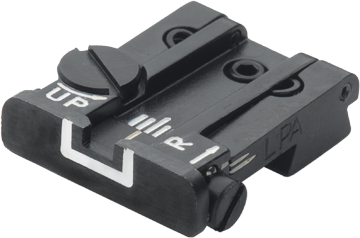 Hausse réglable LPA TPU 87BZ pour CZ P10