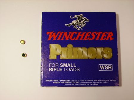 amorces WINCHESTER small rifle le 100 WSR