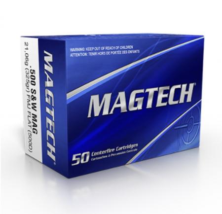 Boite de 20 cartouches MAGTECH .500SW FMJ 325gr / 21,06g