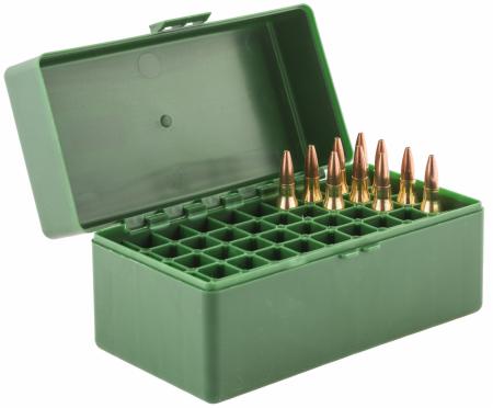 Boîte de rangement 50 munitions cal. 243 WIn