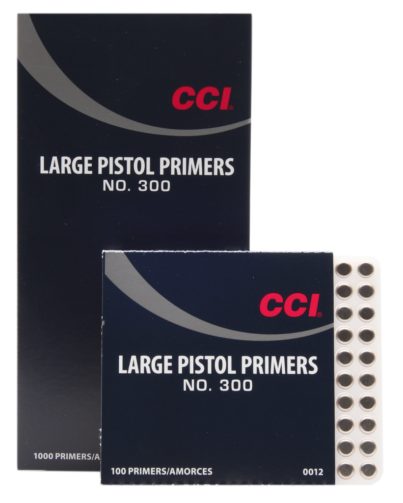 100 amorces CCI large pistol