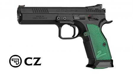 Pistolet semi automatique CZ 75 Tactical Sport 2 Racing Green Cal. 9x19