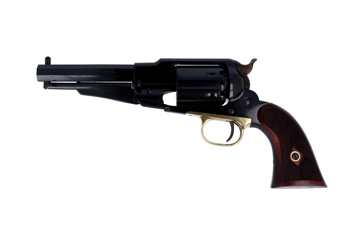 Revolver PIETTA 1858 REMINGTON NEW MODEL ARMY SHERIFF Quadrillé Cal. 44 PN