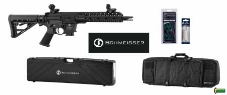 Pack Carabine SCHMEISSER "9 Mil" AR15-S4F Cal. 9mm + housse + mallette + kit nettoyage