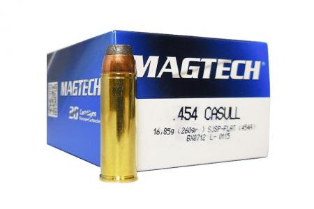 Boite de 20 cartouches MAGTECH 454 CASULL SJSP 260gr / 16,85g