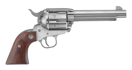 Revolver RUGER NEW VAQUERO KNV-35 Inox Canon 5''1/2 Cal. 357 Mag