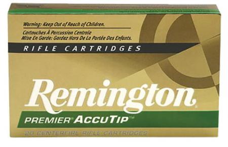 Boite de 20 cartouches REMINGTON Premier AccuTip-V .222Rem 50gr / 3,2g