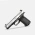 Pistolet semi automatique  BUL Axe-FS Full Size Cleaver Cal. 9mm culasse inox 14643