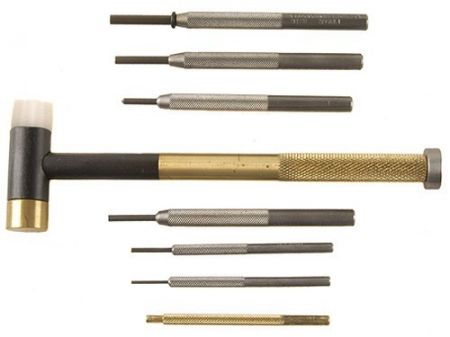 Set de chasse goupilles et marteau LYMAN #LYM106