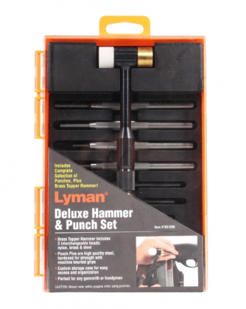 Set de chasse goupilles et marteau LYMAN