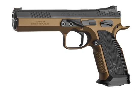 Pistolet semi automatique CZ 75 Tactical Sport 2 DEEP Bronze Cal. 9x19