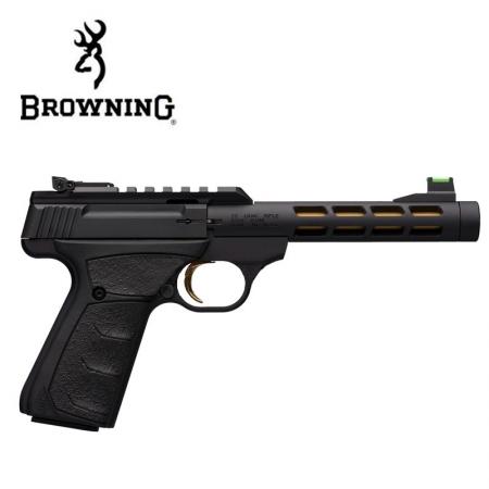 Pistolet semi automatique BROWNING BUCK MARK PLUS Vision Black Gold UFX THR