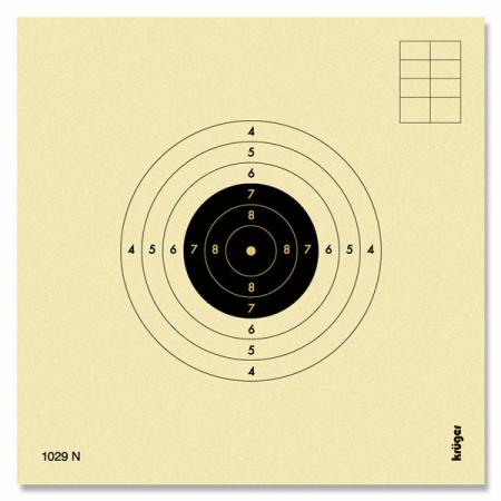 Lot de 1000 cibles UFOLEP Numérotées 4.5mm 10m