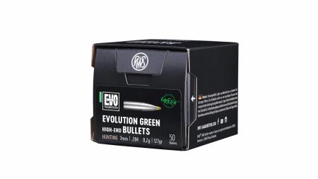 Boite de 50 ogives RWS 7mm EVO GREEN 127 gr / 8,2 g