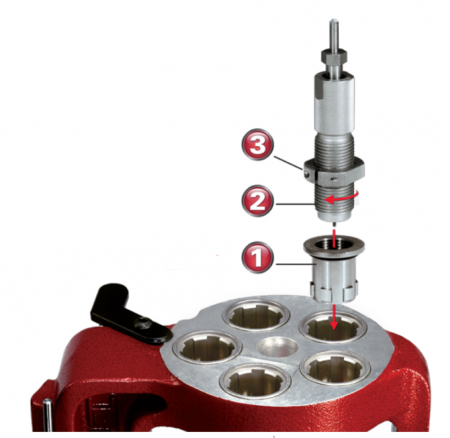 Jeu De Deux Outils De Rechargement Hornady Calibre 8mm Mauser  8x57 JS  Item 13766586