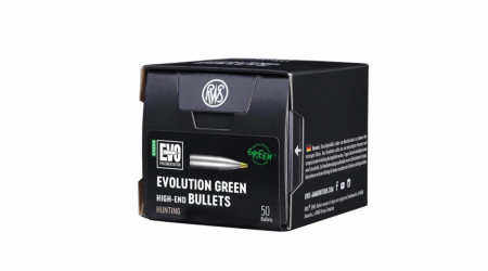 Boite de 50 ogives RWS Evo Green 7,62mm (.308) 139gr / 9g