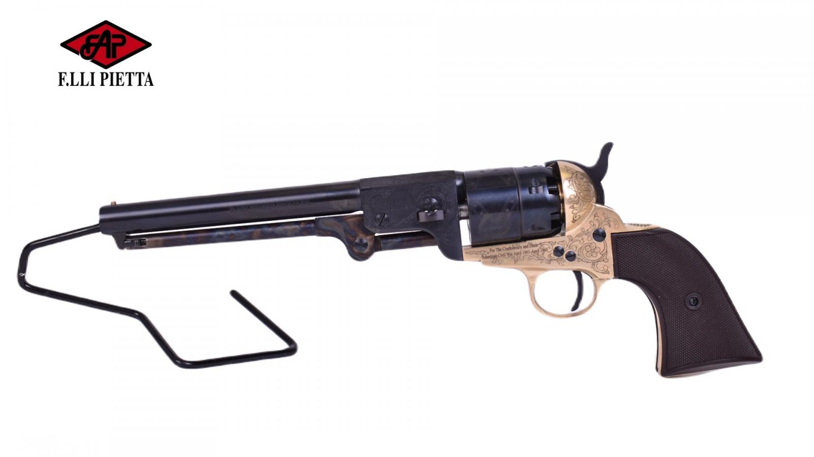 Revolver PIETTA 1851 CONFEDERATE LAITON CSA COMMEMO Cal. 44 PN