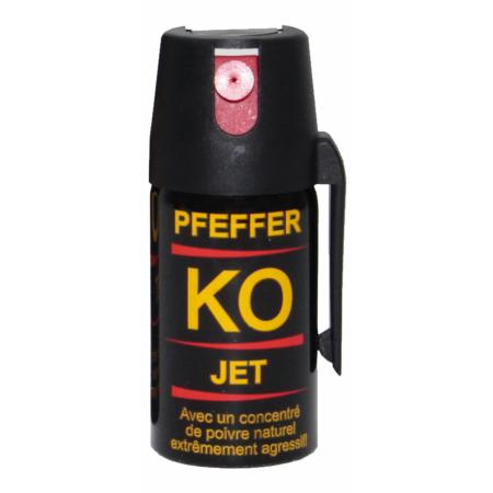 Aérosol de défense BALLISTOL KO JET à gel poivre