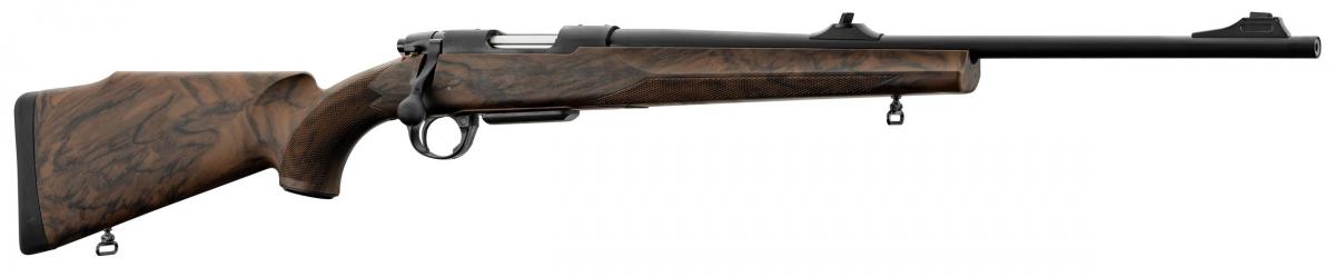 Carabine RENATO BALDI CF01 Affût  Crosse synthétique aspect bois - Canon fileté calibre 222 Remington
