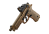 Pistolet semi automatique BERETTA M9A4 Fileté Desert Cal. 9x19 15645