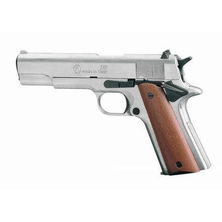 Pistolet 9 mm à blanc Chiappa 911 nickelé