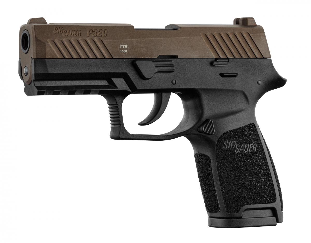 Pistolet à blanc SIG SAUER P320 noir 9mm P.A.K. Midnight Bronze