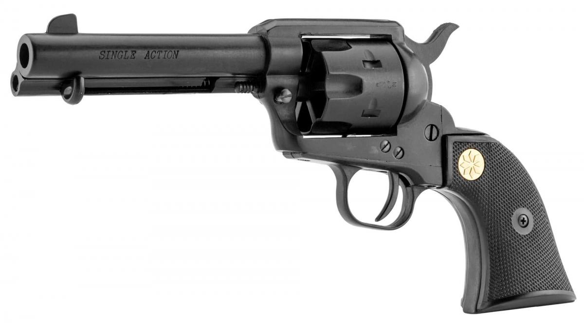 Revolver 9 mm à blanc Chiappa Colt SA73 bronzé