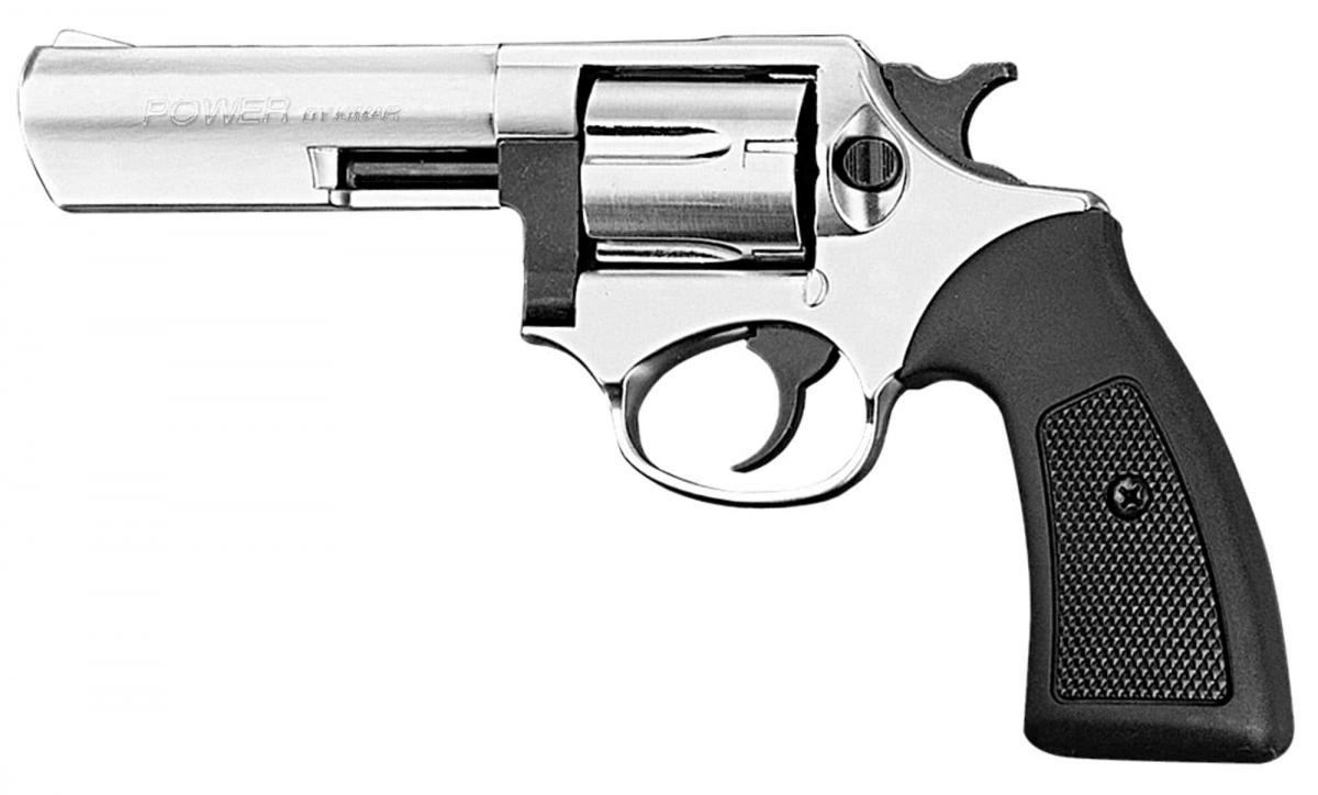 Revolver 9 mm à blanc Chiappa Kruger 4'' nickelé