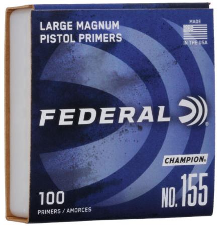 100 amorces FEDERAL large pistol magnum