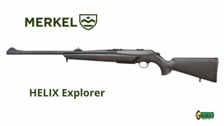 Carabine de chasse MERKEL HÉLIX RX EXPLORER Synthétique noire