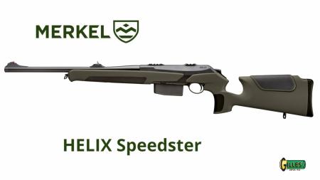 Carabine de chasse MERKEL HÉLIX RX SPEEDSTER Synthétique verte