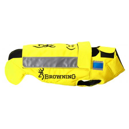 Gilet de protection pour chien PRO EVO jaune BROWNING