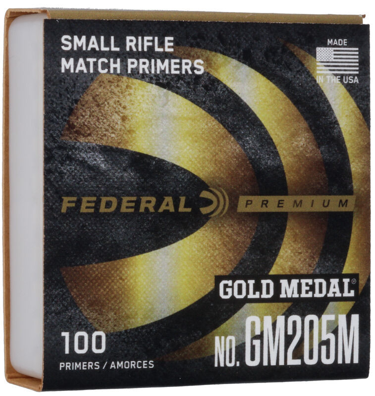 100 amorces FEDERAL small rifle match