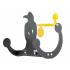 Cible mobile sur pivot corbeau cal 4.5 mm 16710