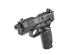 Pistolet semi automatique FNH USA Mod. 502 Tactical BLACK Fileté Cal. 22lr 16928