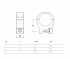 Colliers AUDERE PSR Diam 34mm Rail 21mm 44108