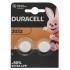 Pack de 2 piles CR2032 lithium 3 volts - Duracell 17491