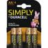 Piles alcalines AA LR6 1,5 volt - Duracell 17522